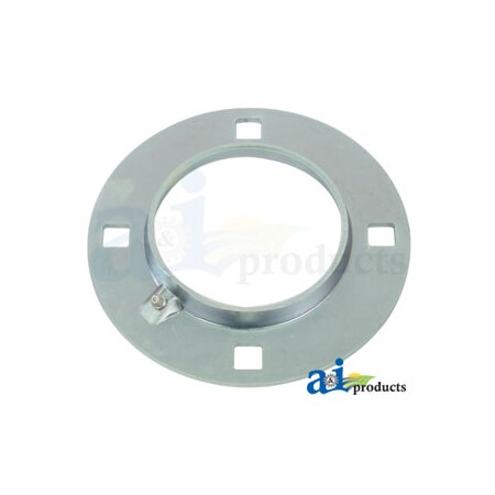 A & I Products Flange Half, Bearing; Re-Lubricatable 4 Bolt Round W/ Zerk 8" x8" x8" A-F4Z100-I